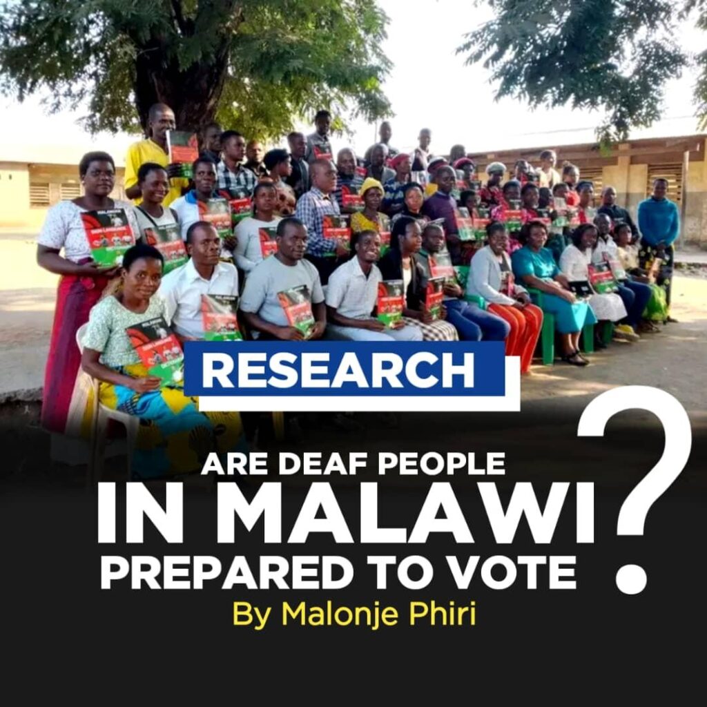 Are Deaf Malawians Ready to Vote in 2025?